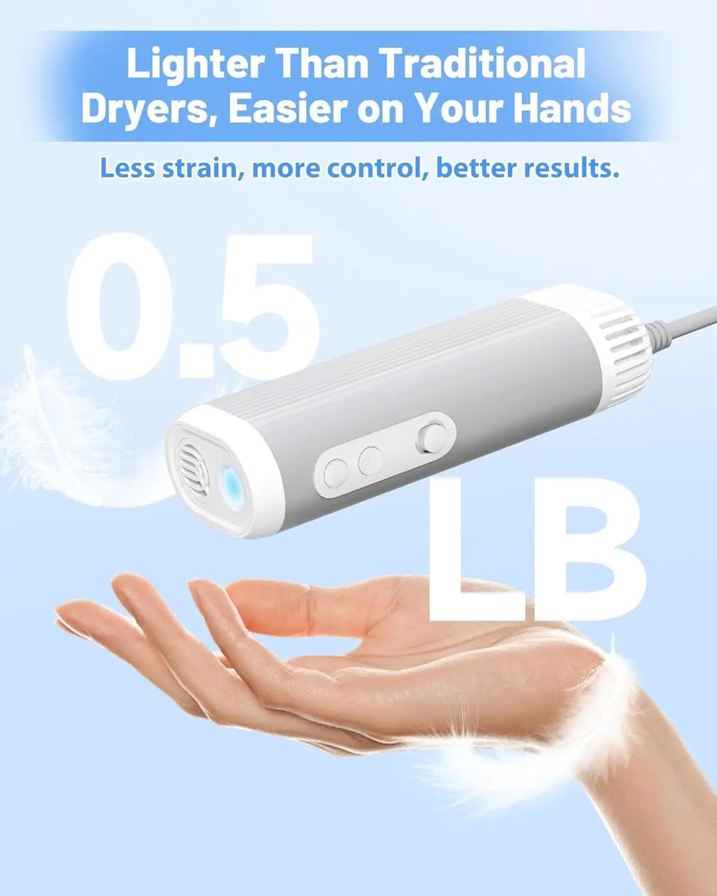 Pet Grooming Dog Hair Dryer Water Blowing Machine Neck Hang
