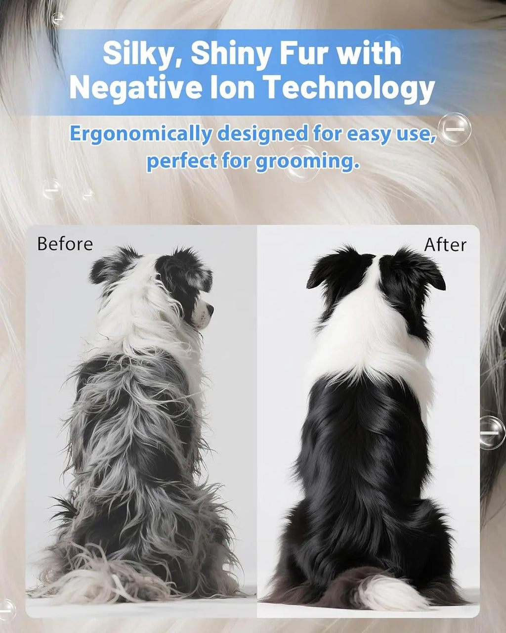 Pet Grooming Dog Hair Dryer Water Blowing Machine Neck Hang