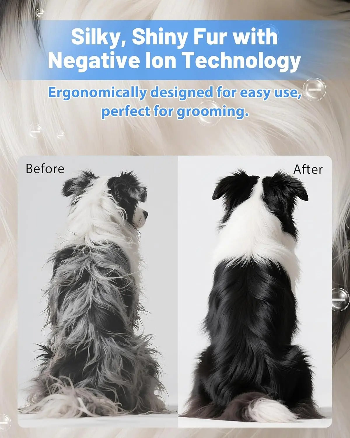 Pet Grooming Dog Hair Dryer Water Blowing Machine Neck Hang